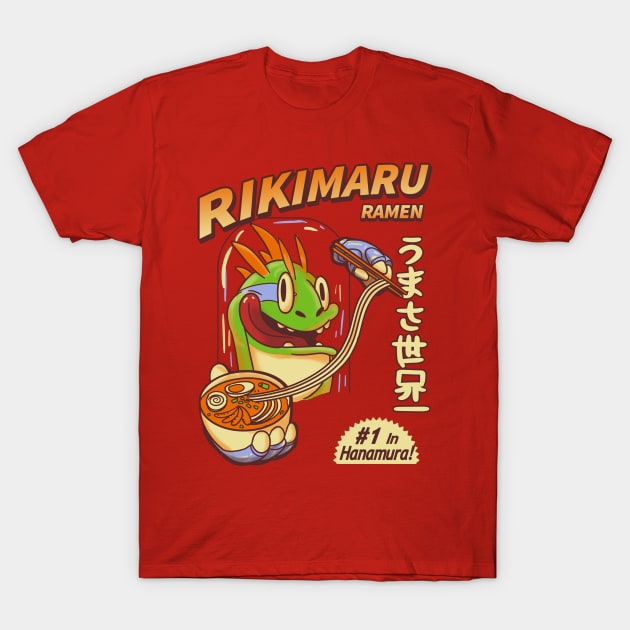 Rikimaru Ramen Hanamuras best T-Shirt by LegendaryPhoenix